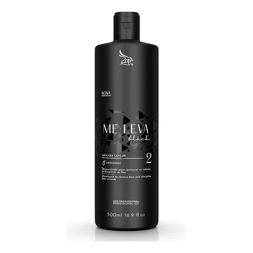 Zap Me Leva Black Step 2 Capillary Mask for Smooth, Frizz-Free Hair
