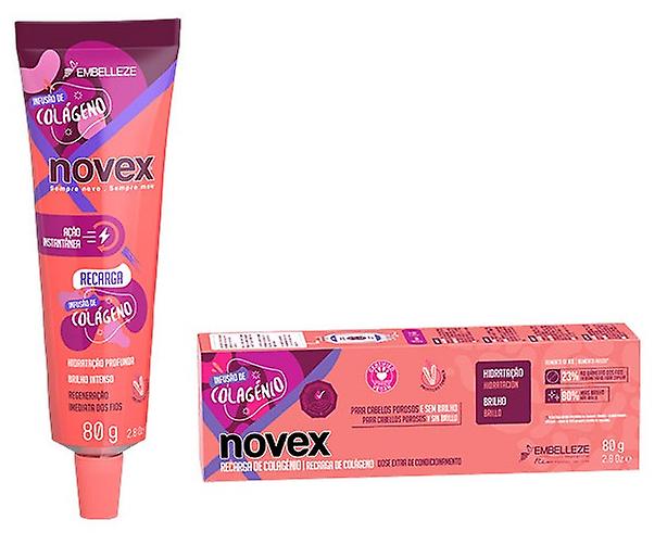 NOVEX HAIR SUPERFOOD PROTEIN AND VITAMINS RECHARGE WITH BIOTIN 2.8oz  80g - Keratinbeauty