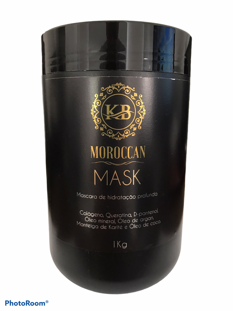 KB Moroccan Deep Hydration With Argan Oil Of Morocco Hair Mask 34floz  1Kg - Keratinbeauty